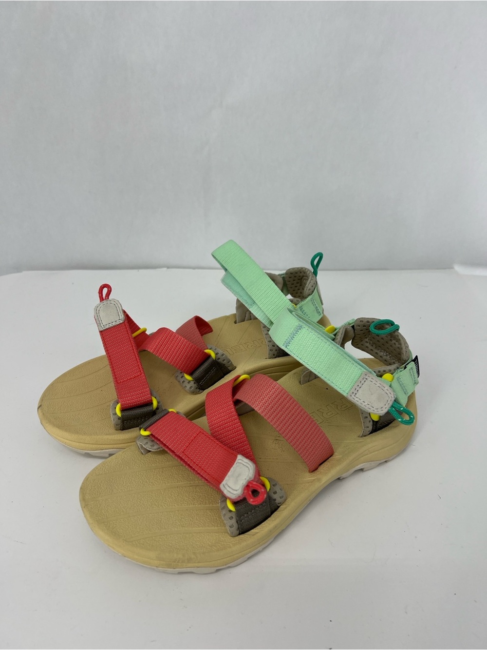 Merrell Women's Two-Tone Strap Sandals - Red & Mint